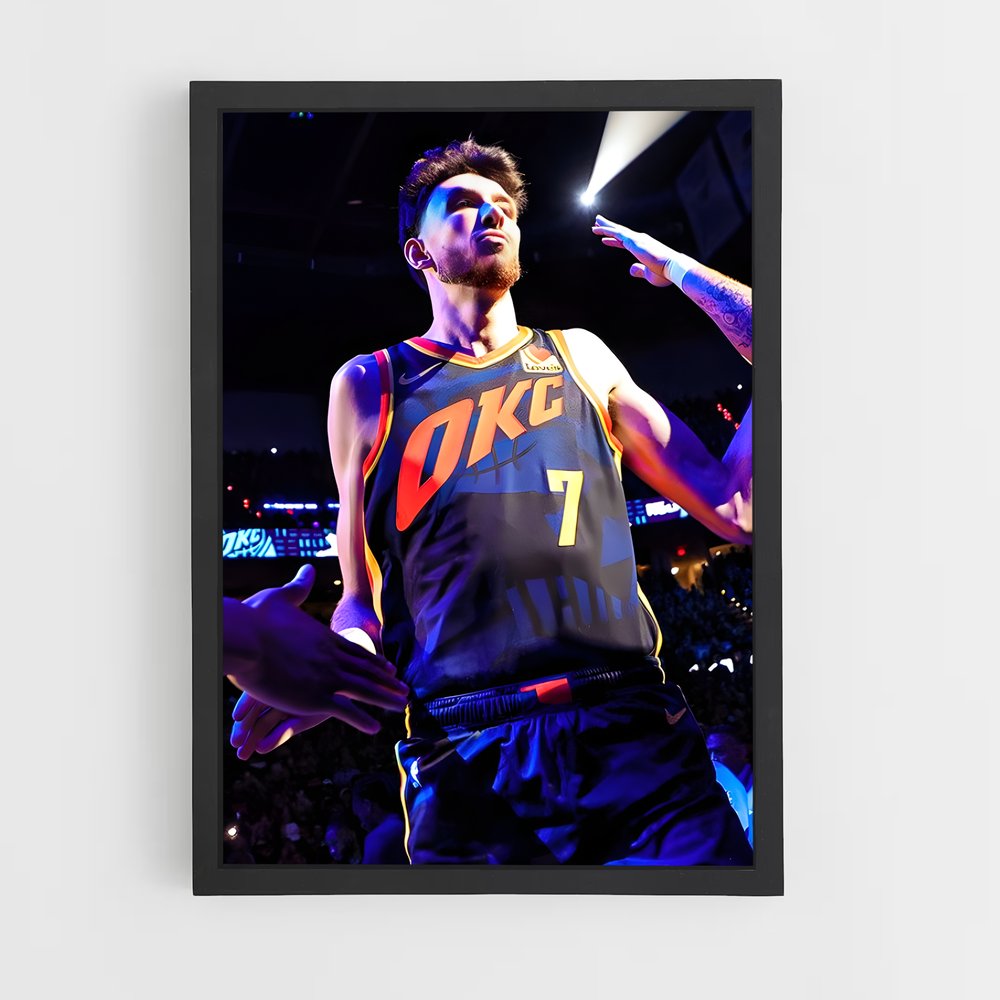 Poster Spotlight sur Chet – affiche Basketball (vue 2)
